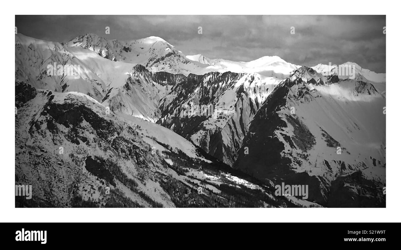 Les Menuires High Resolution Stock Photography and Images - Alamy