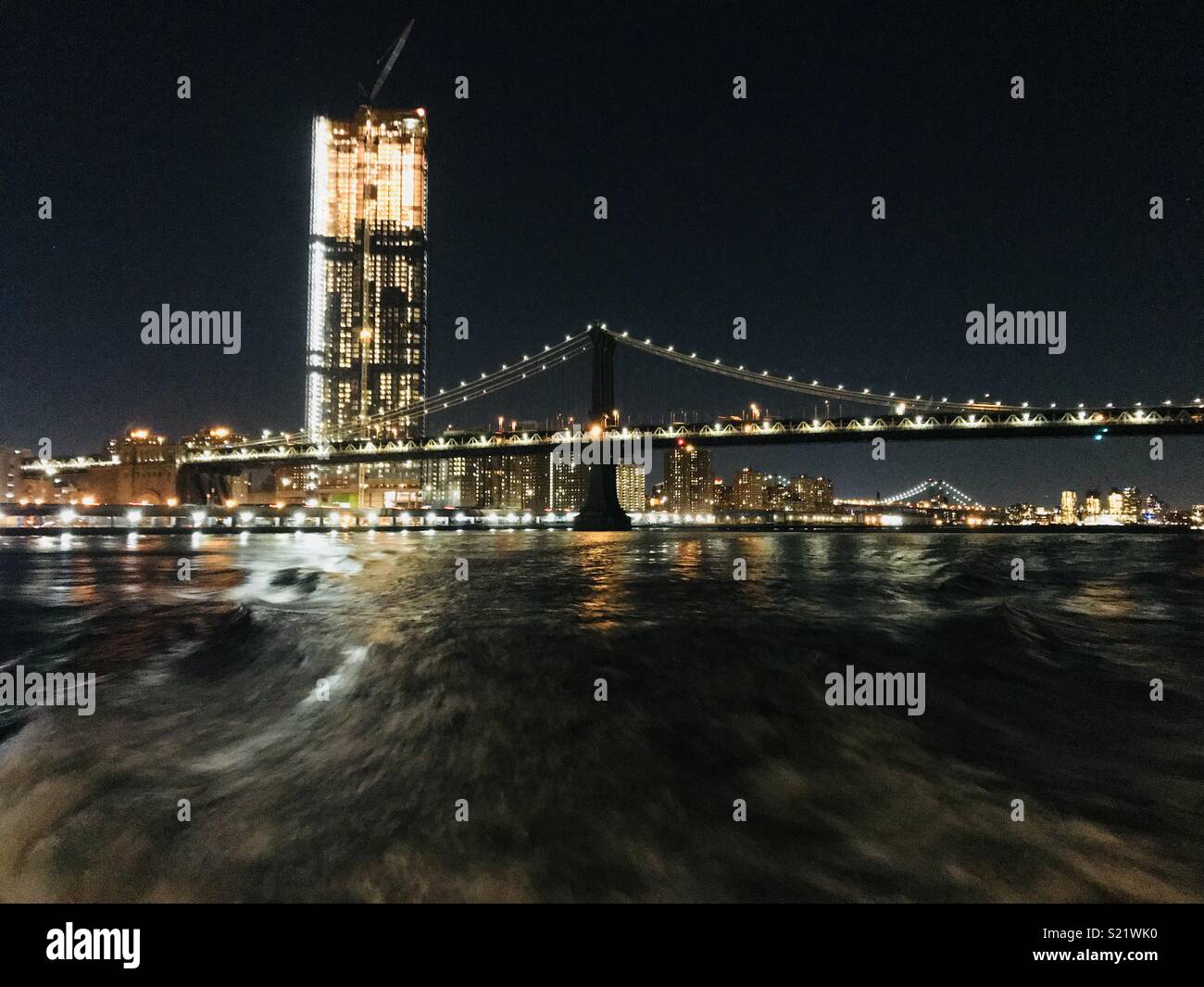 Newyork hudson river Stock Photo