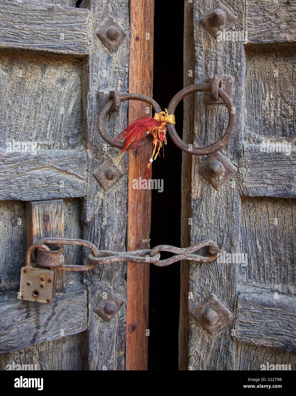 Door frame in India Stock Photo Alamy