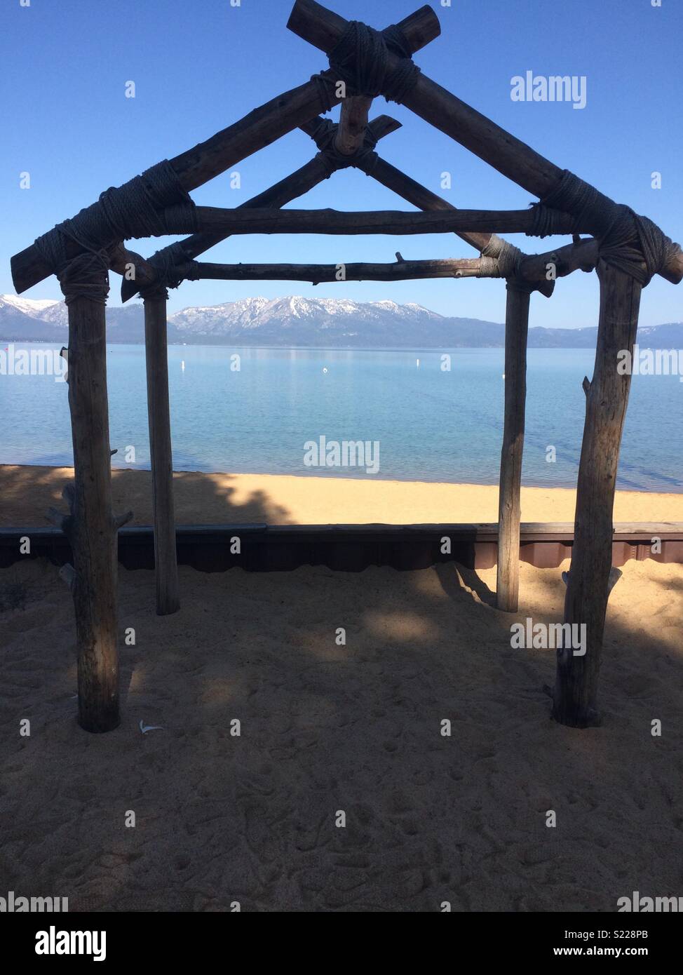 A closer look at Frame At Lake Tahoe