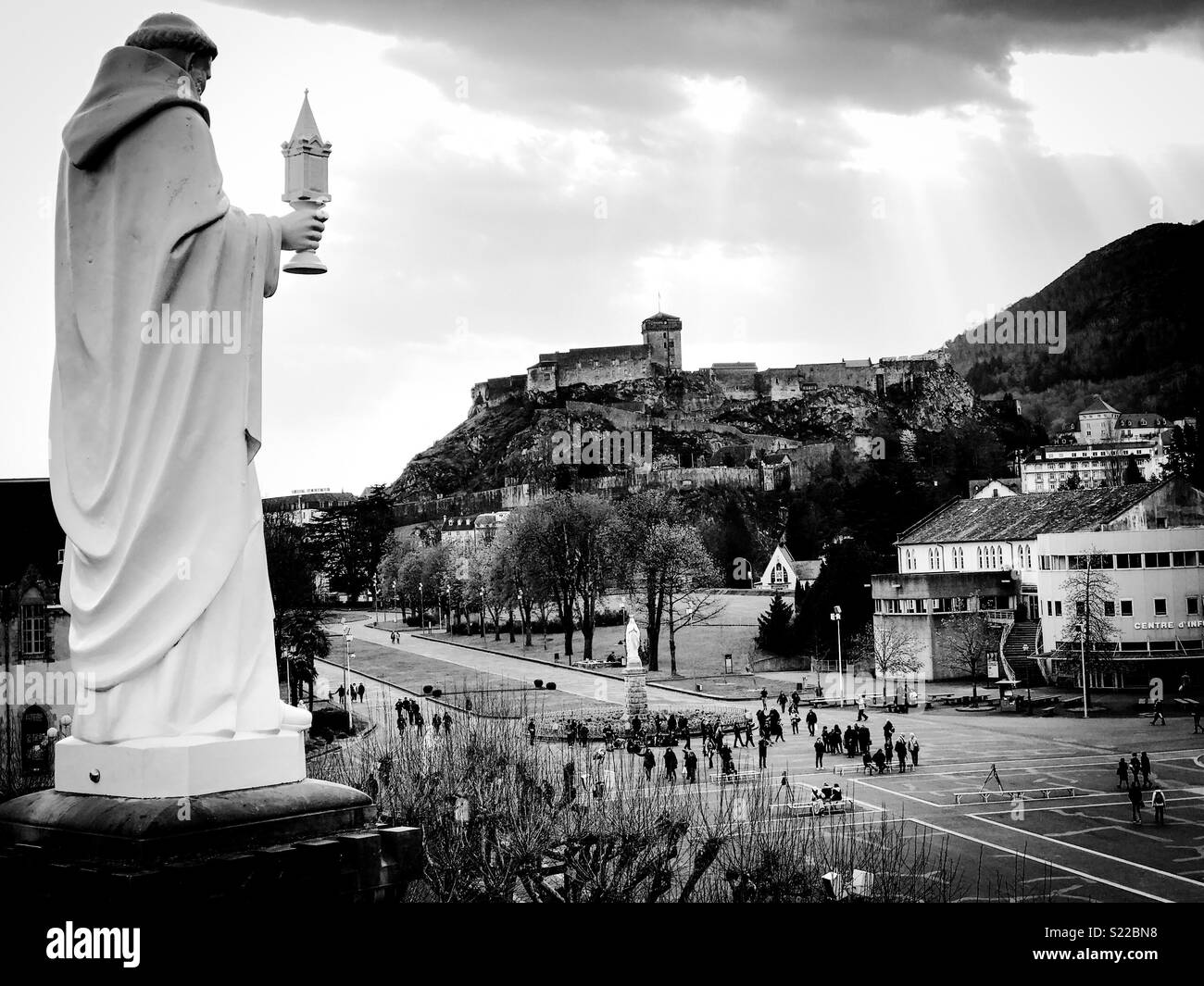 Lourdes france Black and White Stock Photos & Images Alamy