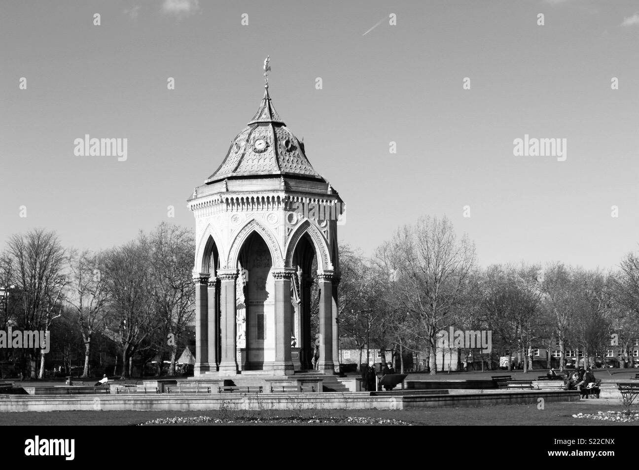 Drinking fountain in Victoria Park, London Stock Photo Alamy
