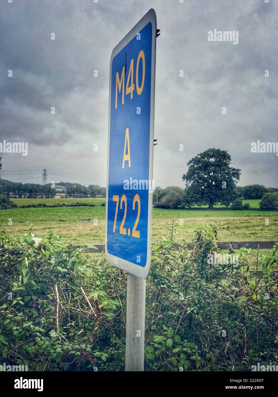 Marker post hires stock photography and images Alamy