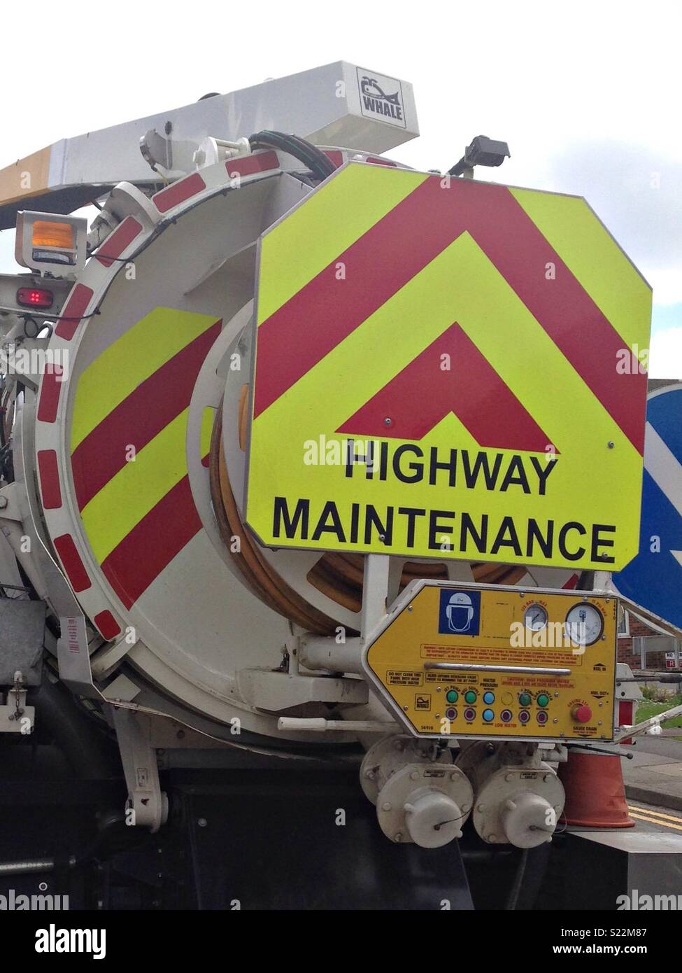 Highway maintenance truck in Thatcham, UK Stock Photo Alamy
