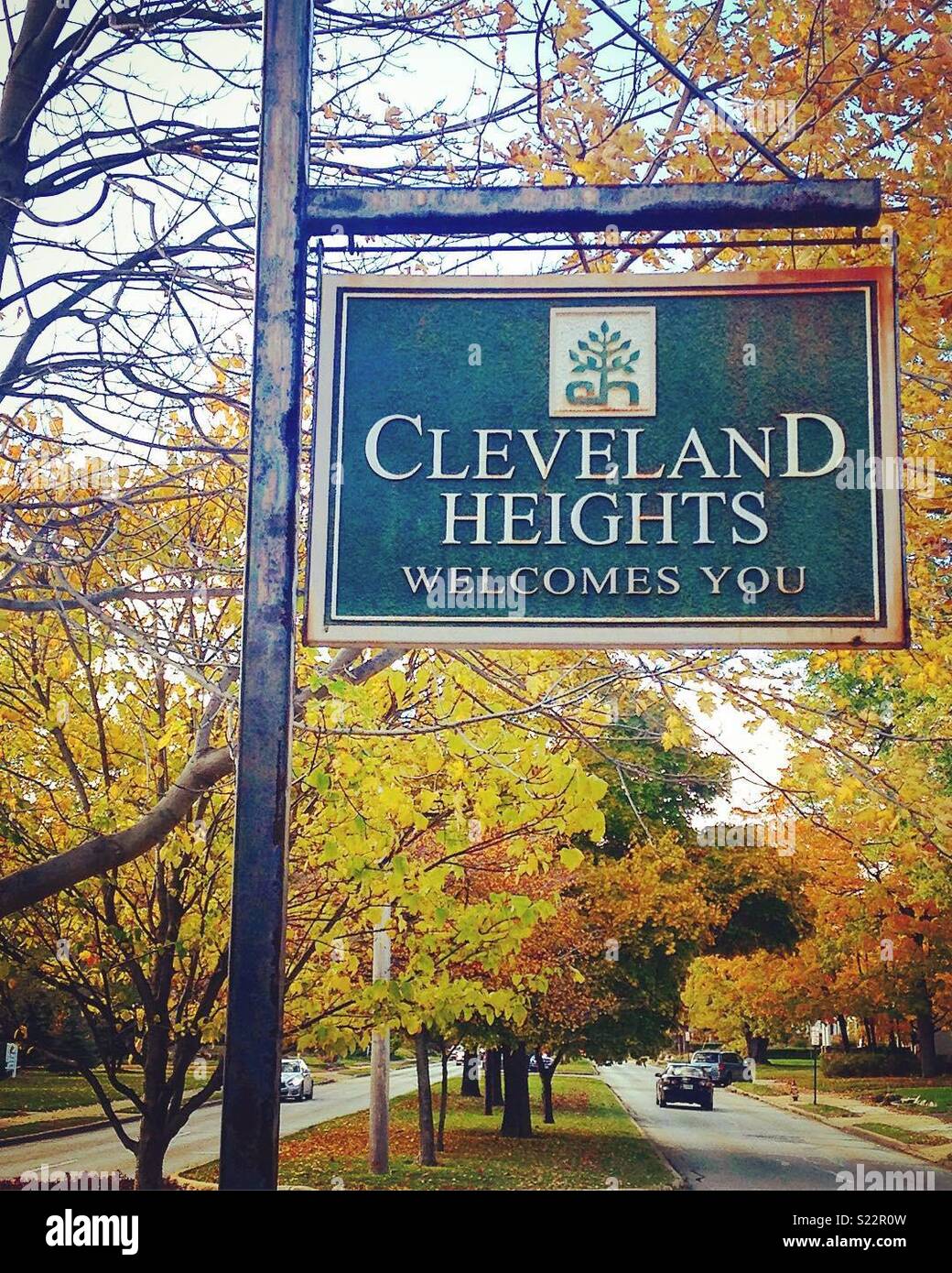Cleveland Heights Stock Photo