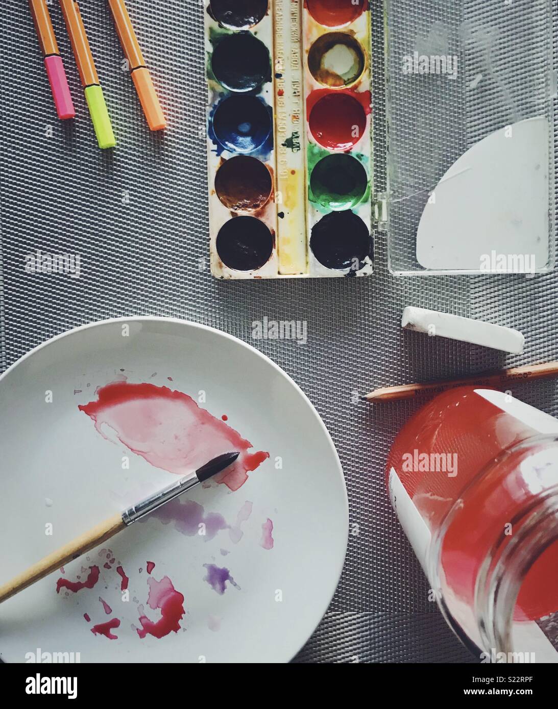 Watercolor equipment hires stock photography and images Alamy