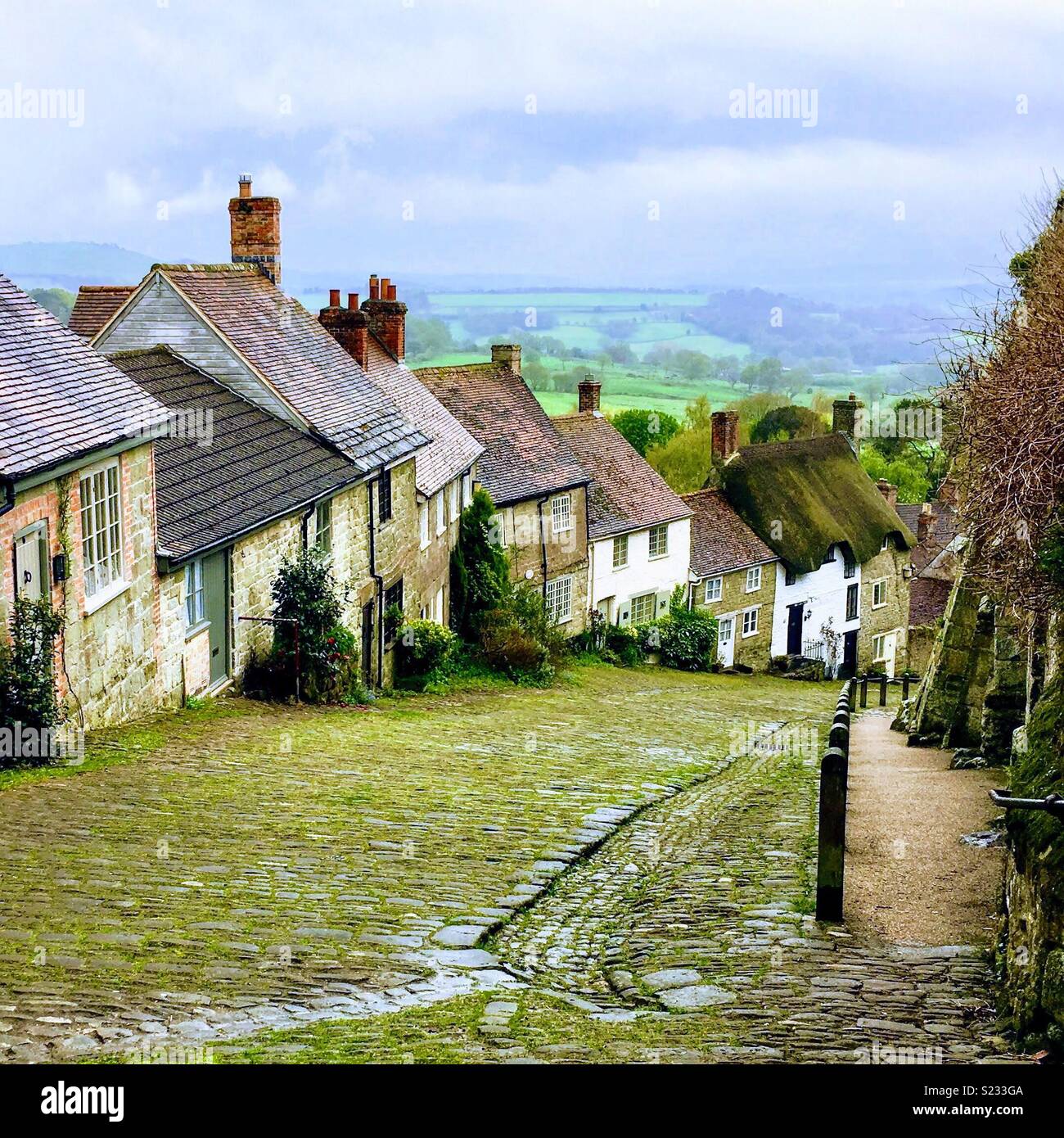 Gold hill, shaftesbury, dorset hires stock photography and images Alamy