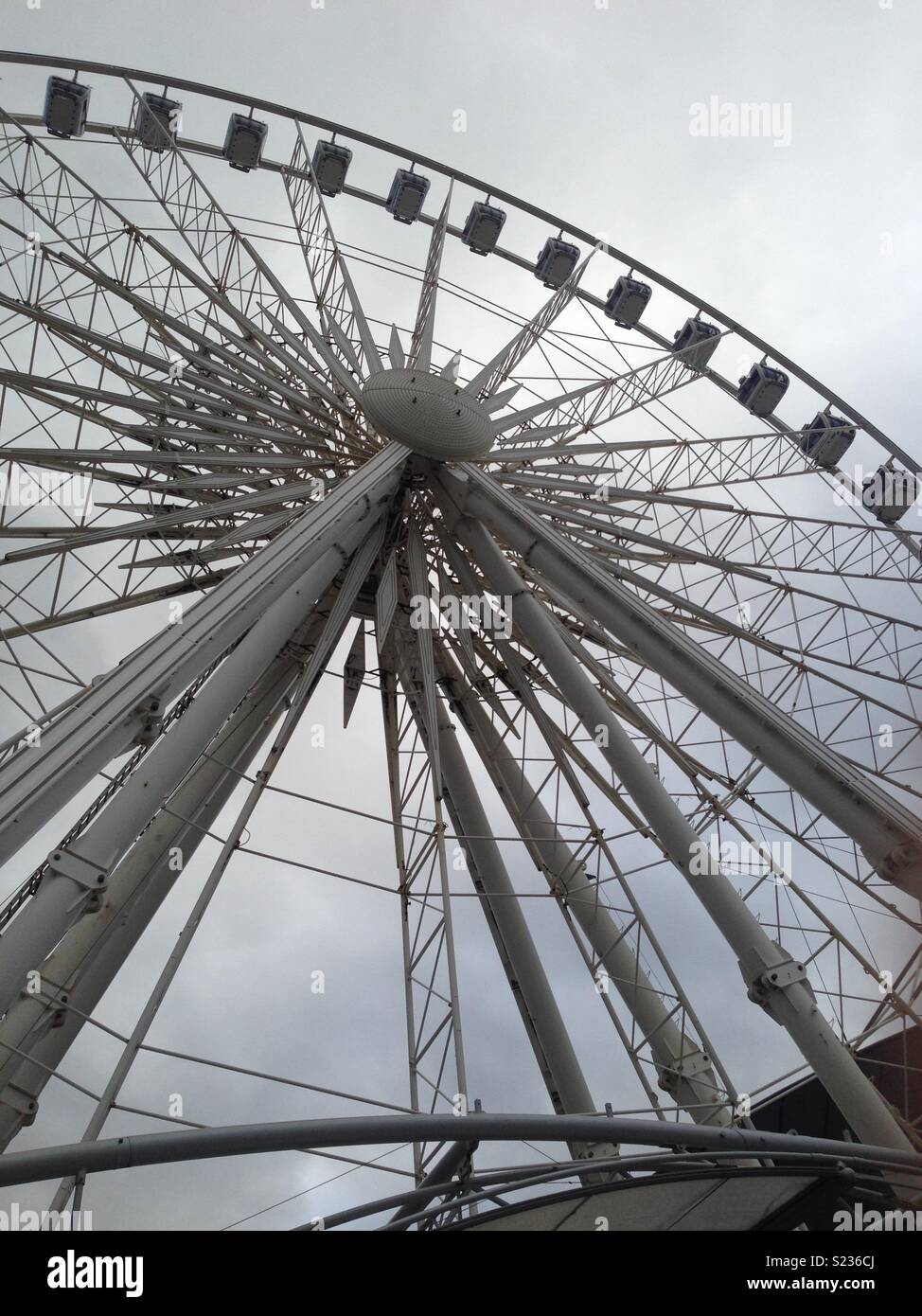 Big wheel (Liverpool, England Stock Photo Alamy
