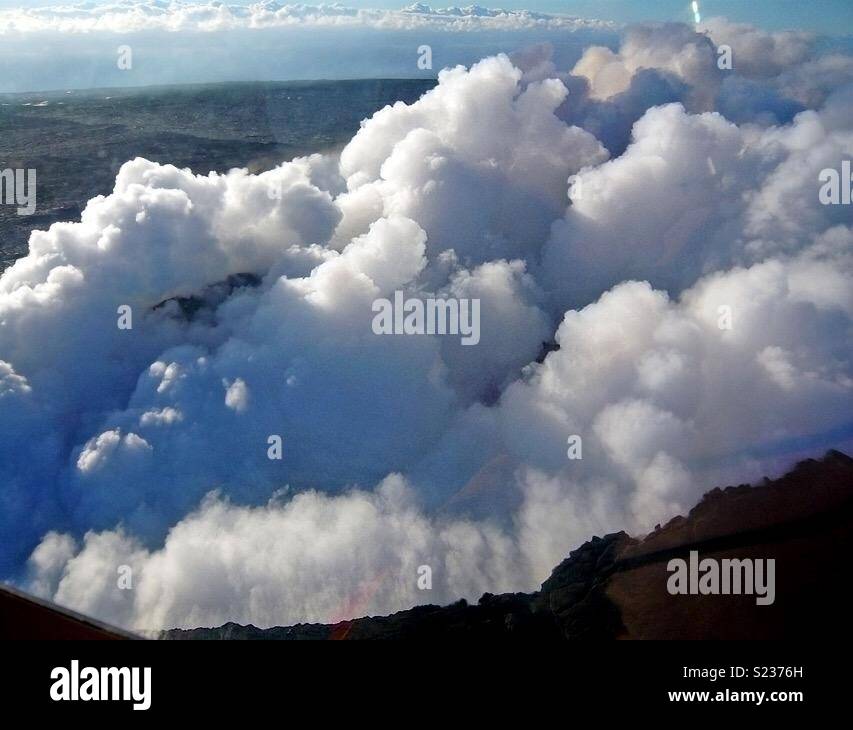 Hawaii Kilauea Volcano Stock Photo