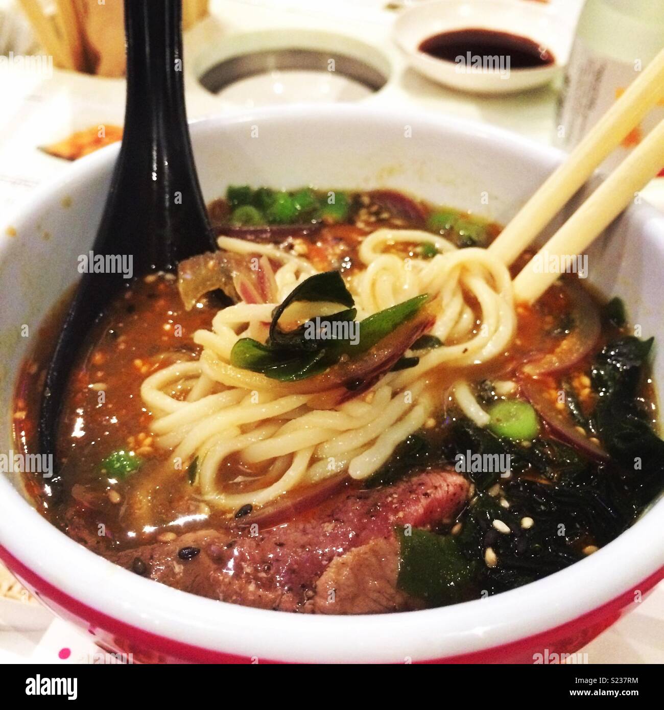 Beef ramen hires stock photography and images Alamy