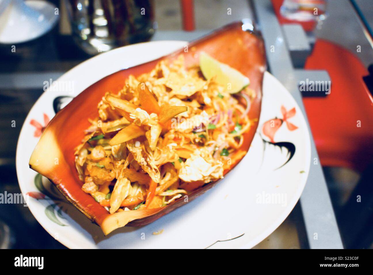 Vietnamese banana blossom salad hires stock photography and images Alamy
