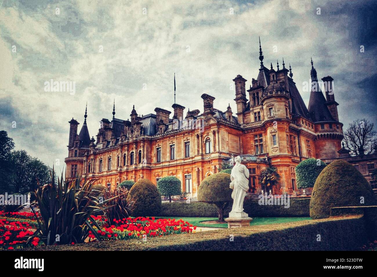 Waddesdon manor - Rothschild family Stock Photo