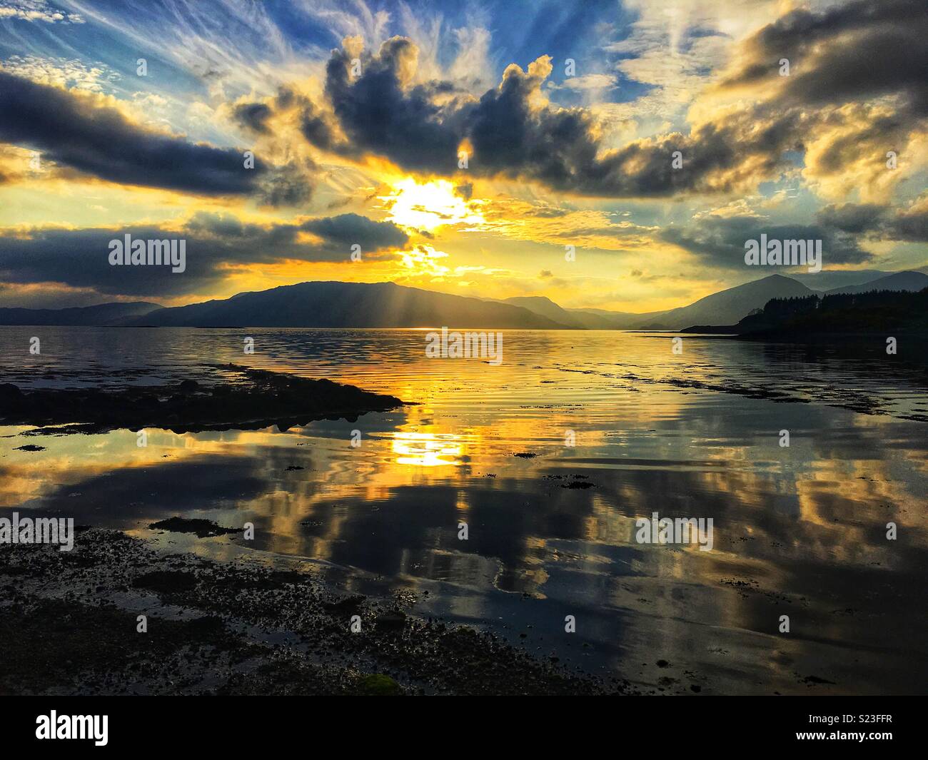Sunset fire hi-res stock photography and images - Alamy