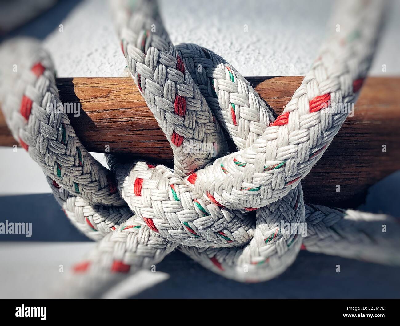 sailing knot - Smartphone Captured Stock Image