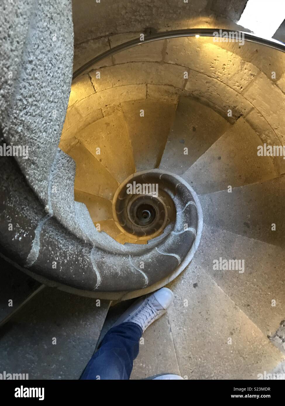 Winding Stairs Stock Photo