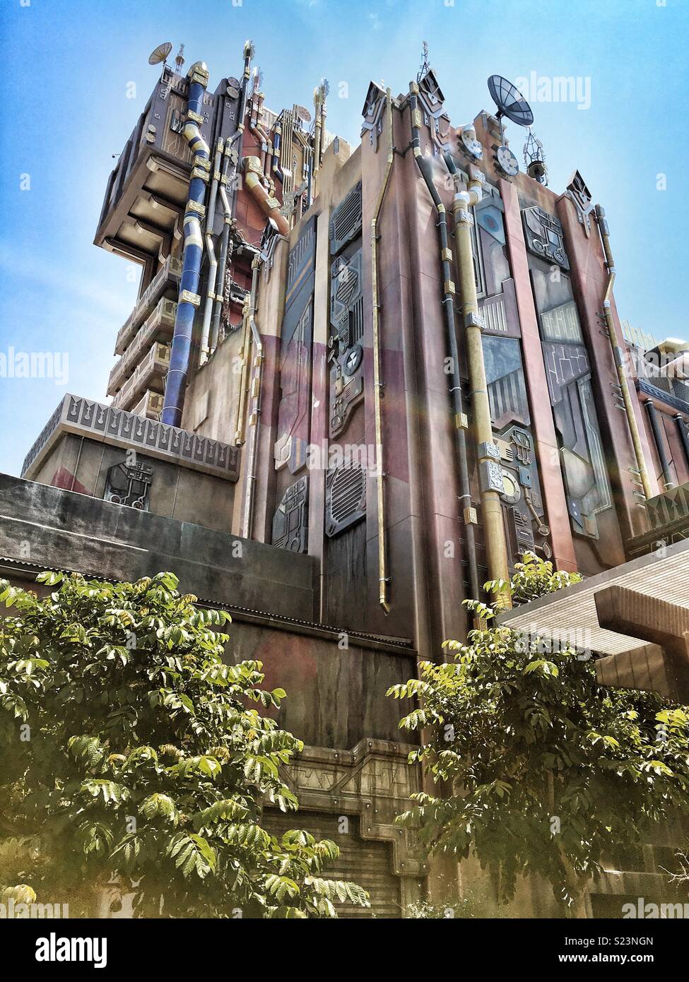 Guardians of the Galaxy ride, Disneyland, Anaheim Stock Photo Alamy