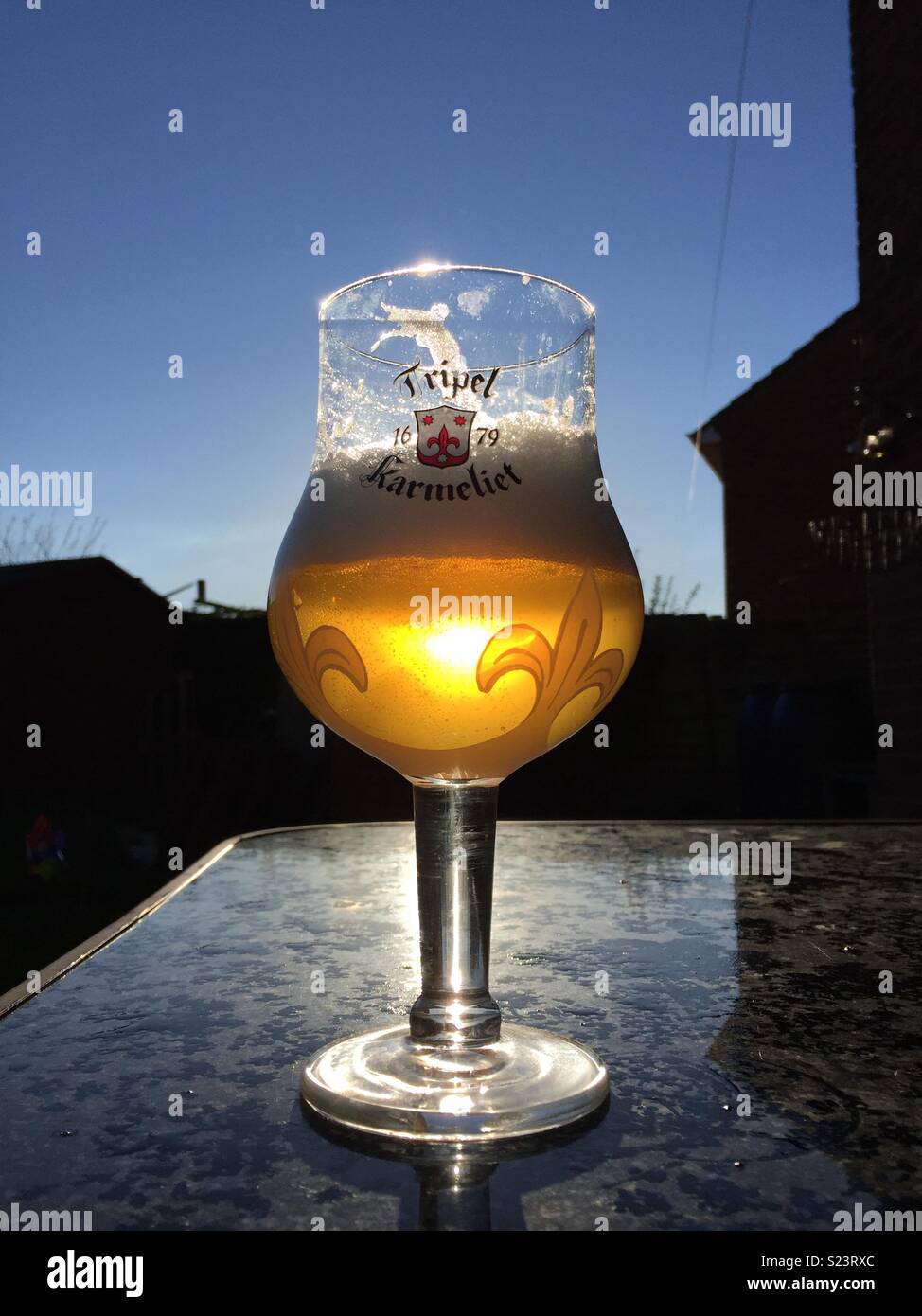 Tripel Karmeliet Bierglas – Originales Glas Für Belgische Biere, 33 Cl