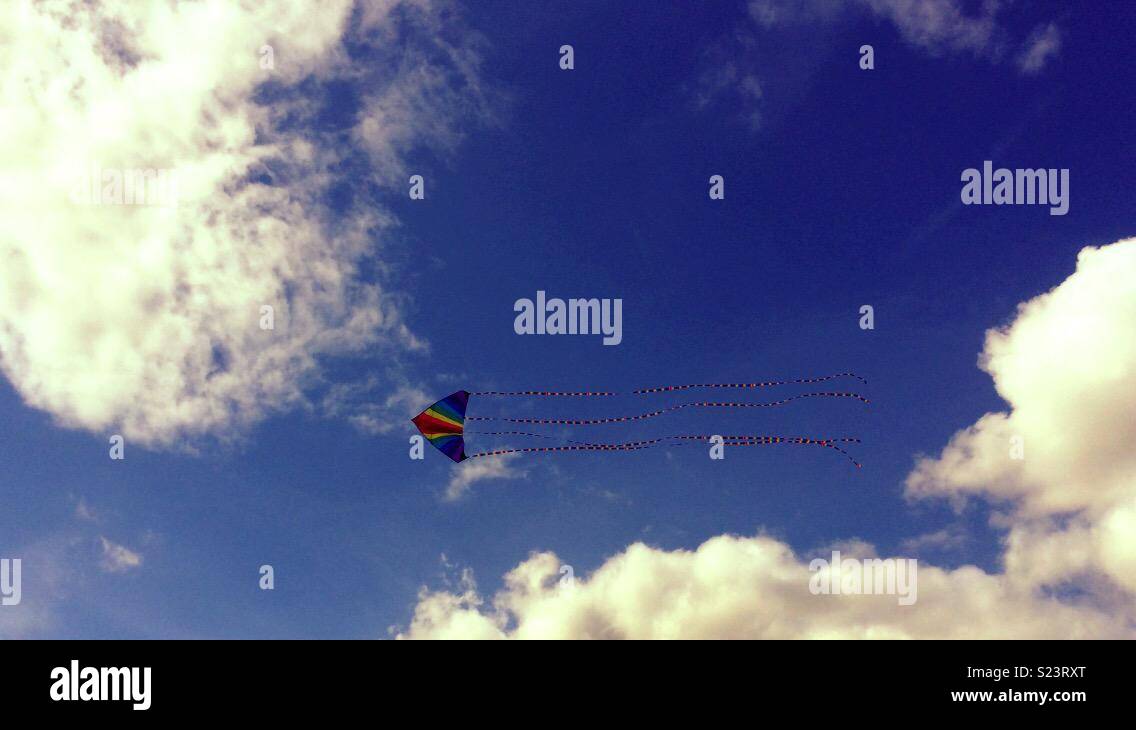 Let’s go fly a kite Stock Photo Alamy