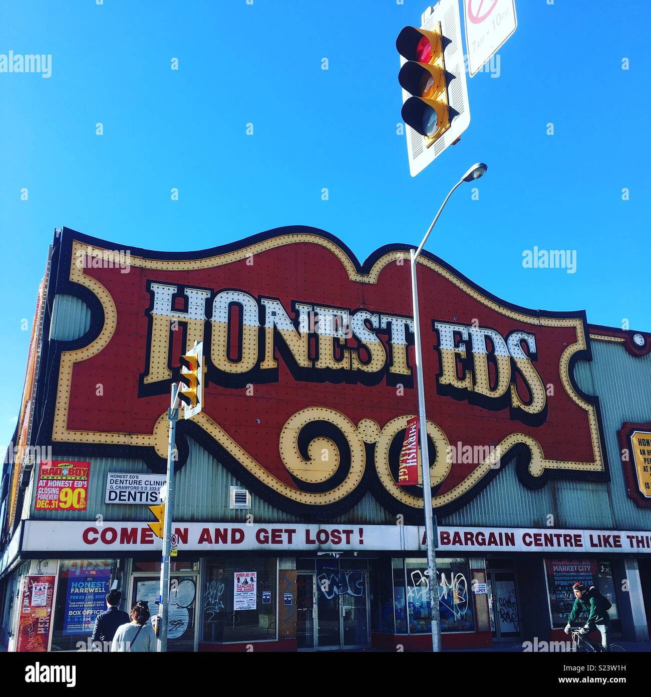 Honest Ed’s Stock Photo