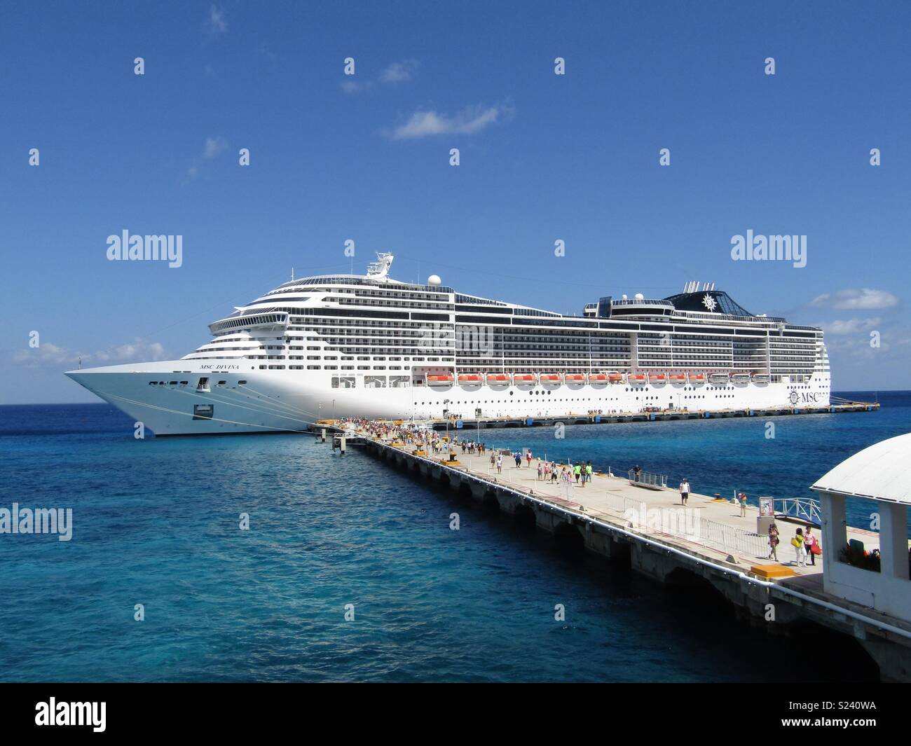 Caribbean cruise Stock Photo