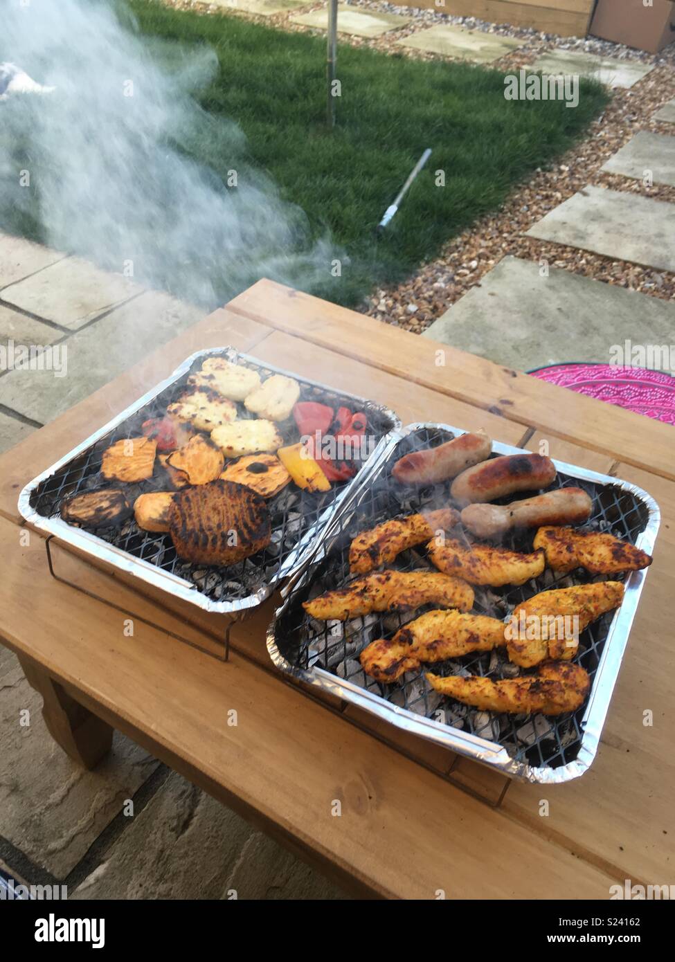 BBQ weather has hit Stock Photo Alamy