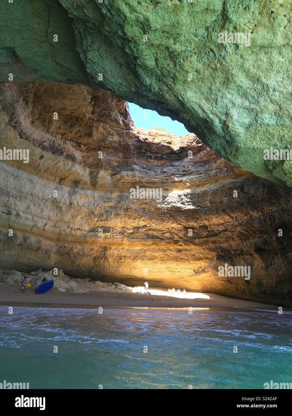 Benagil sea cave, Portugal Stock Photo