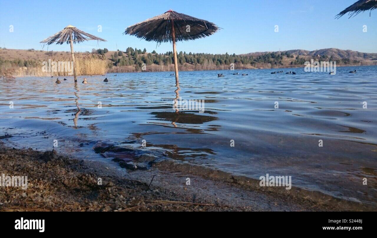 Lake Mladost, Veles, Macedonia Stock Photo - Alamy