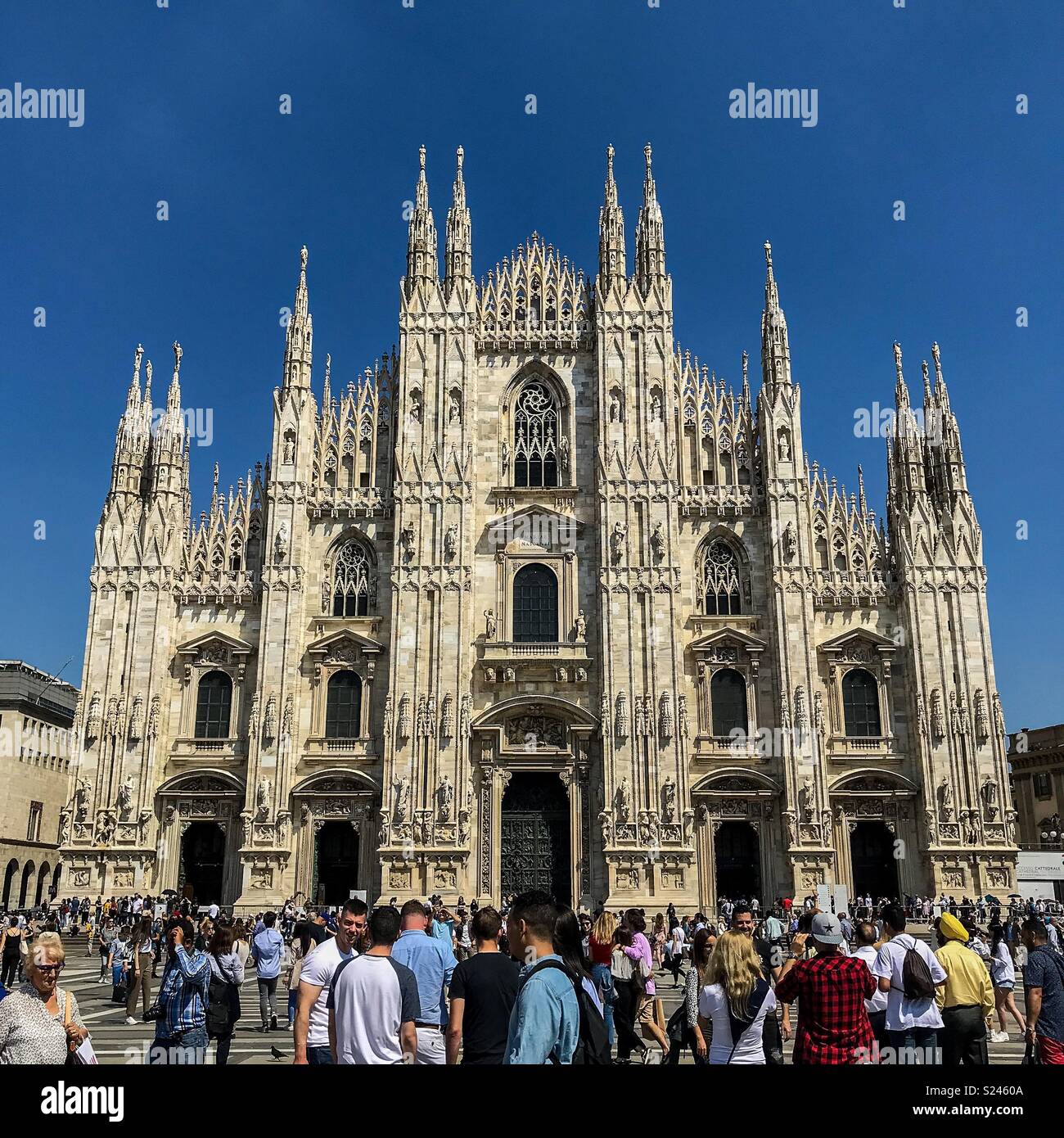 Duomo Milano ( Milan Cathedral ) Stock Photo