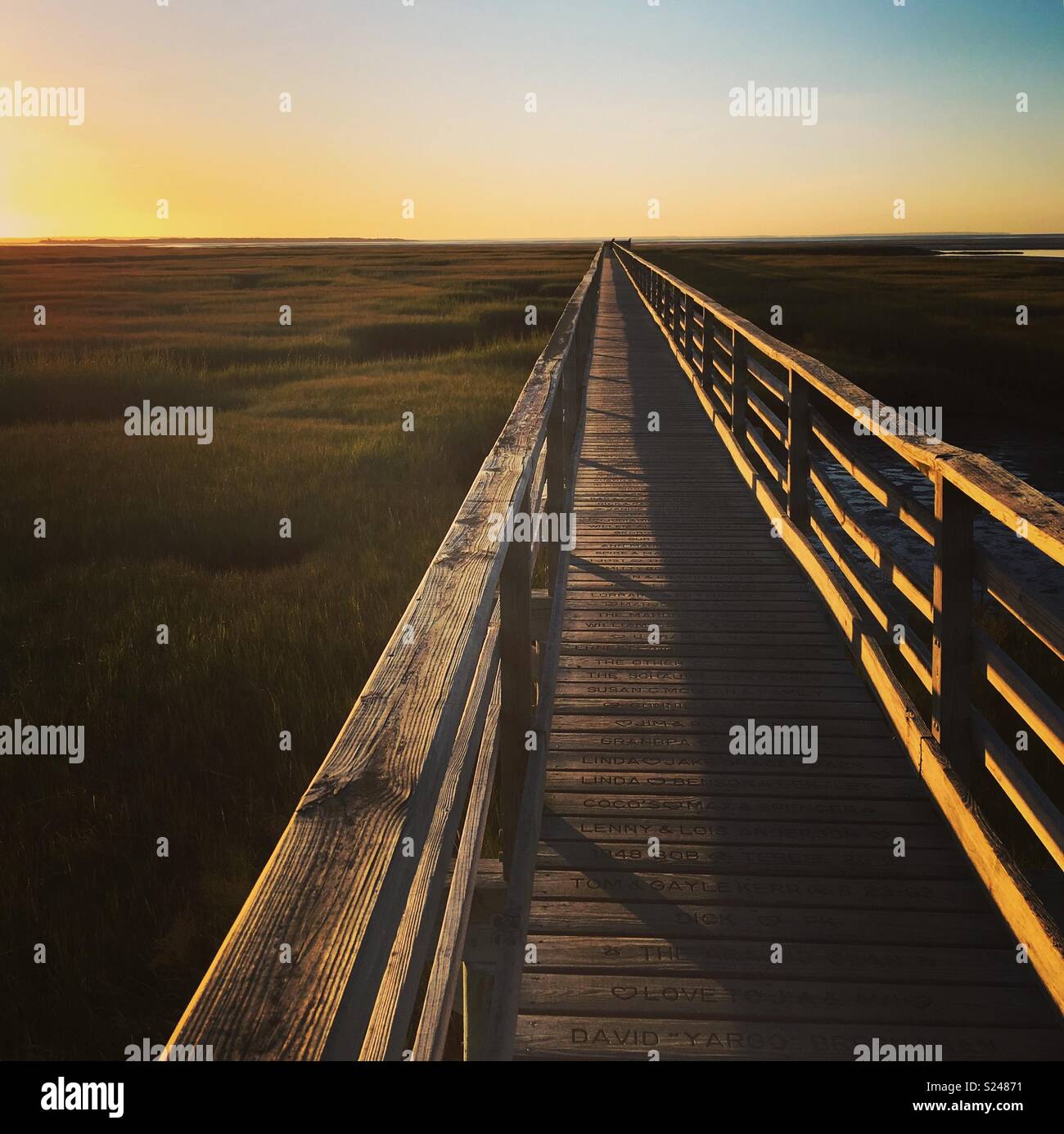 Gray’s Beach Boardwalk Stock Photo Alamy