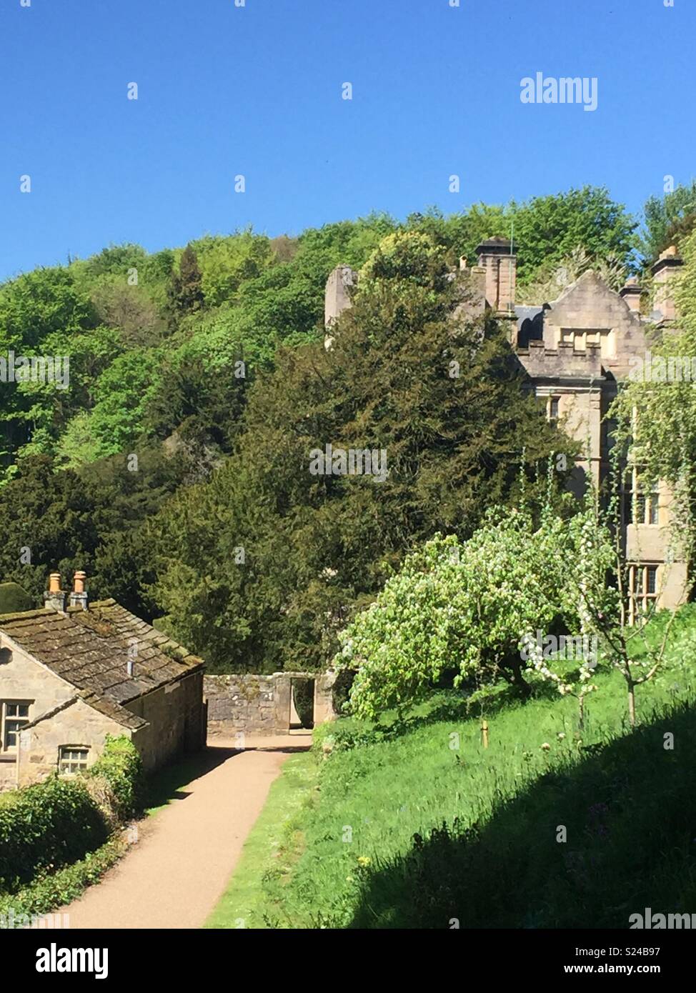 Fountains Hall, North Yorkshire Stock Photo Alamy
