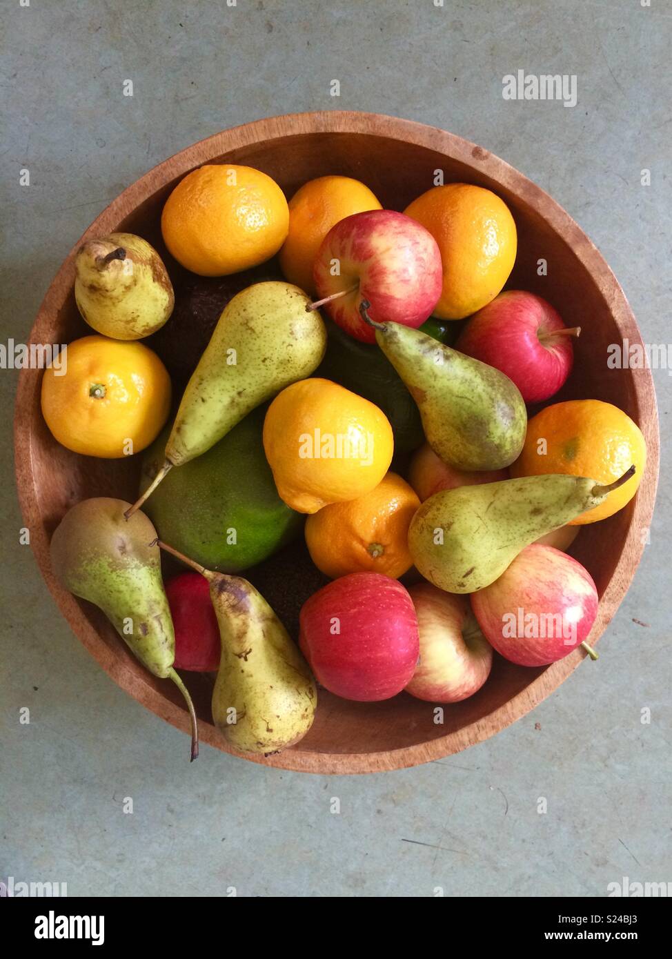 Bowl of fruit - Smartphone Captured Stock Image