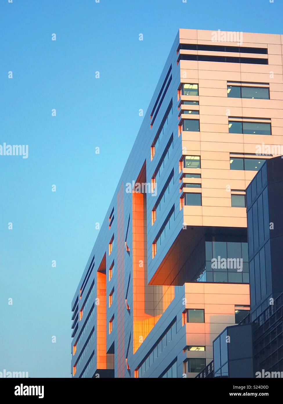 The USB building in the City of London - Smartphone Captured Stock Image
