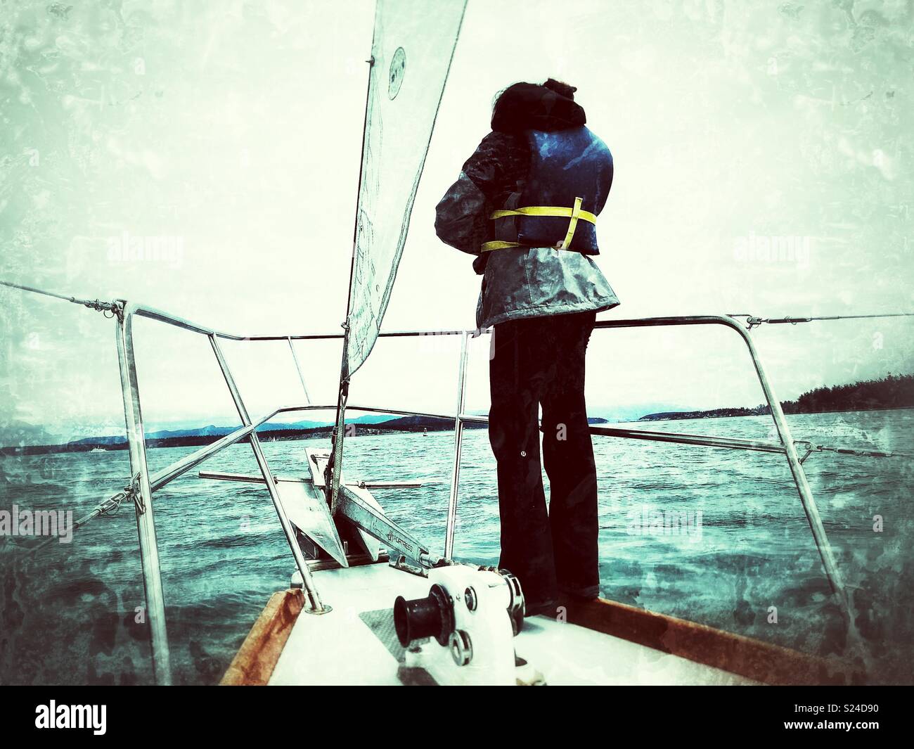 On the bow - Smartphone Captured Stock Image