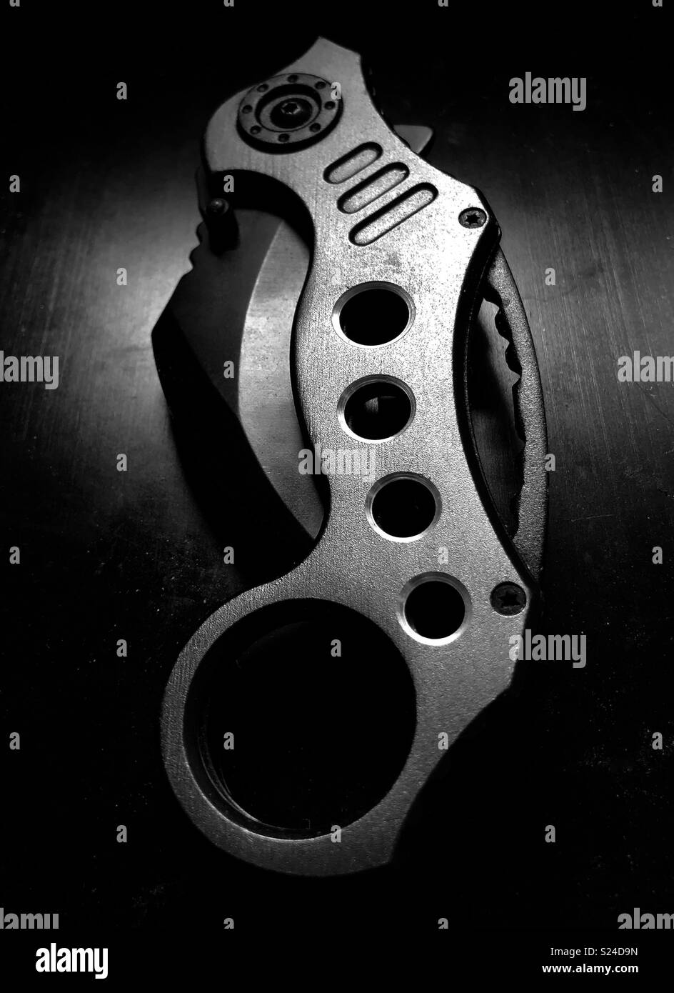 Lock Blade - Smartphone Captured Stock Image