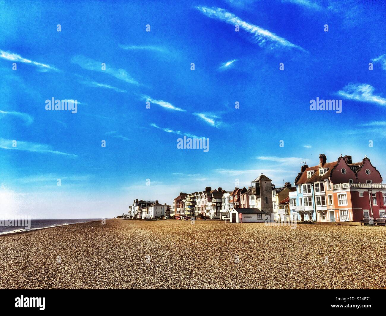 Aldeburgh Suffolk England - Smartphone Captured Stock Image