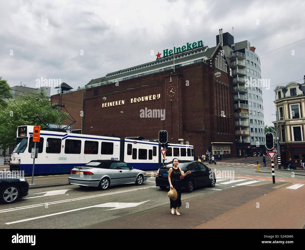 Heineken factory in Amsterdam Stock Photo