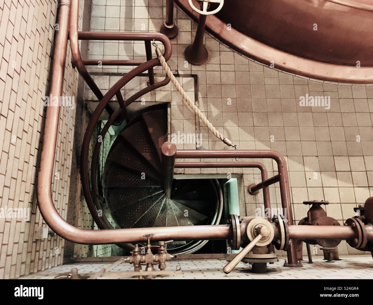 Heineken Experience museum in Amsterdam - Smartphone Captured Stock Image