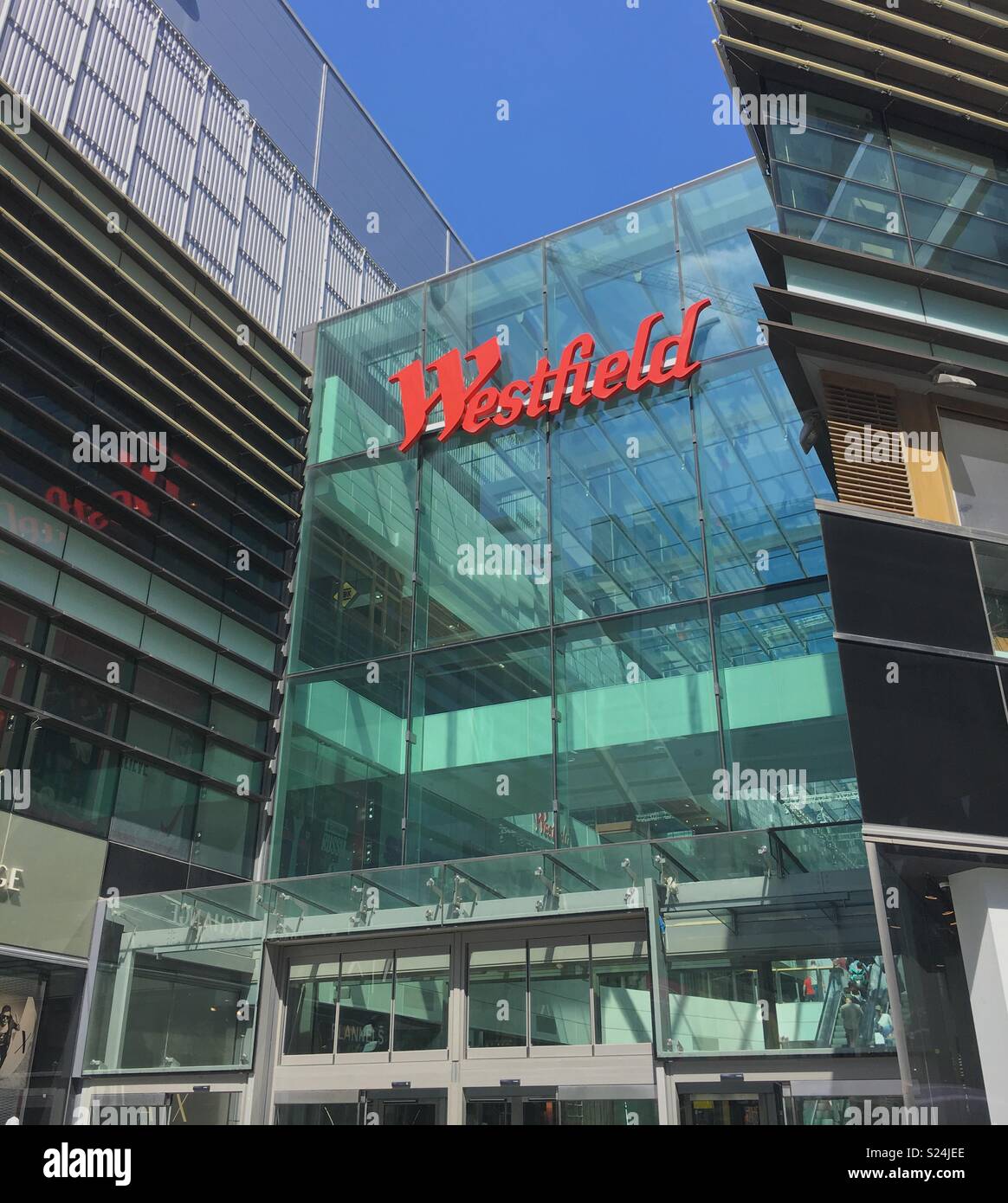 Westfield shopping centre - Stratford Stock Photo