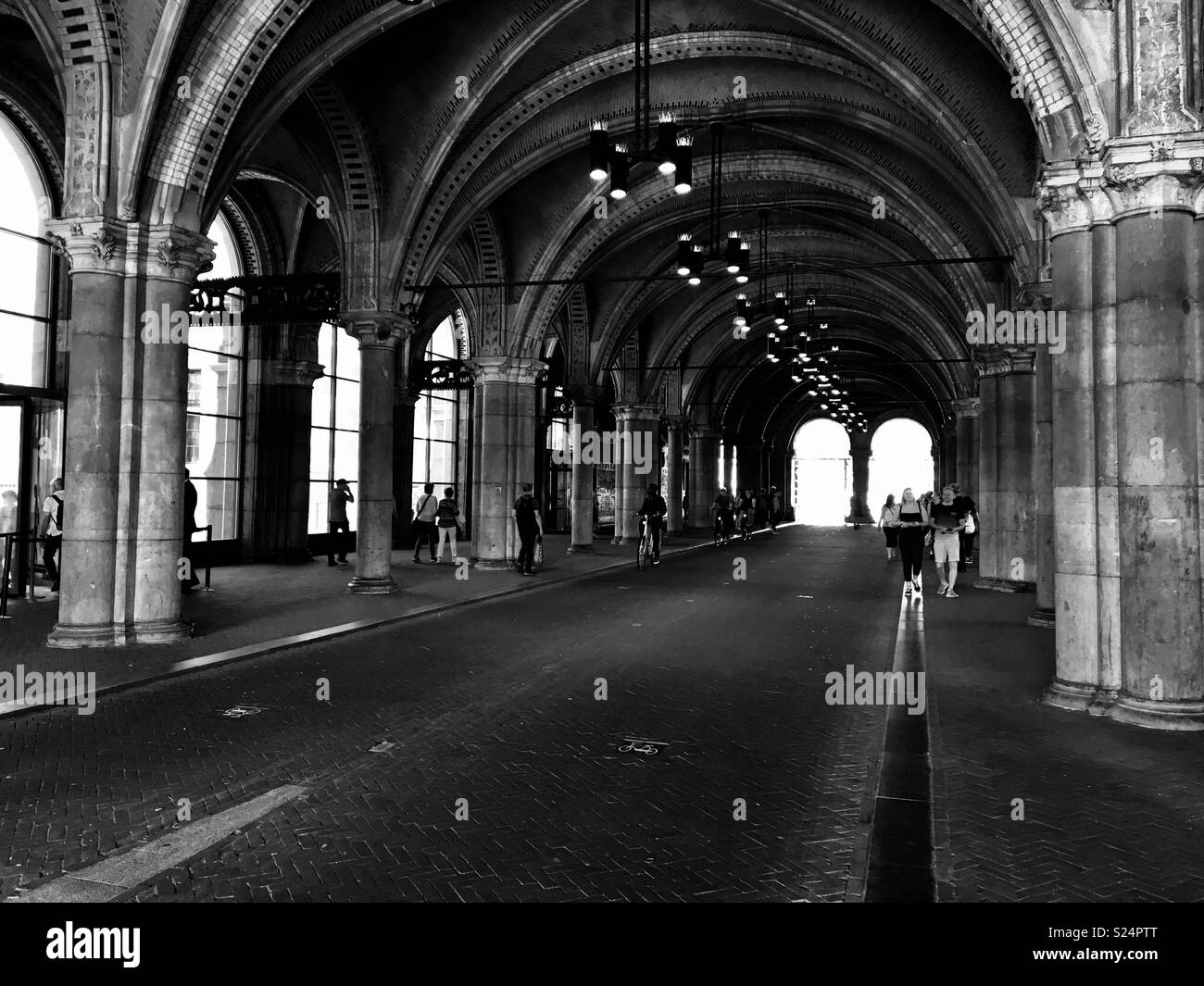 Rijksmuseum in Amsterdam - Smartphone Captured Stock Image