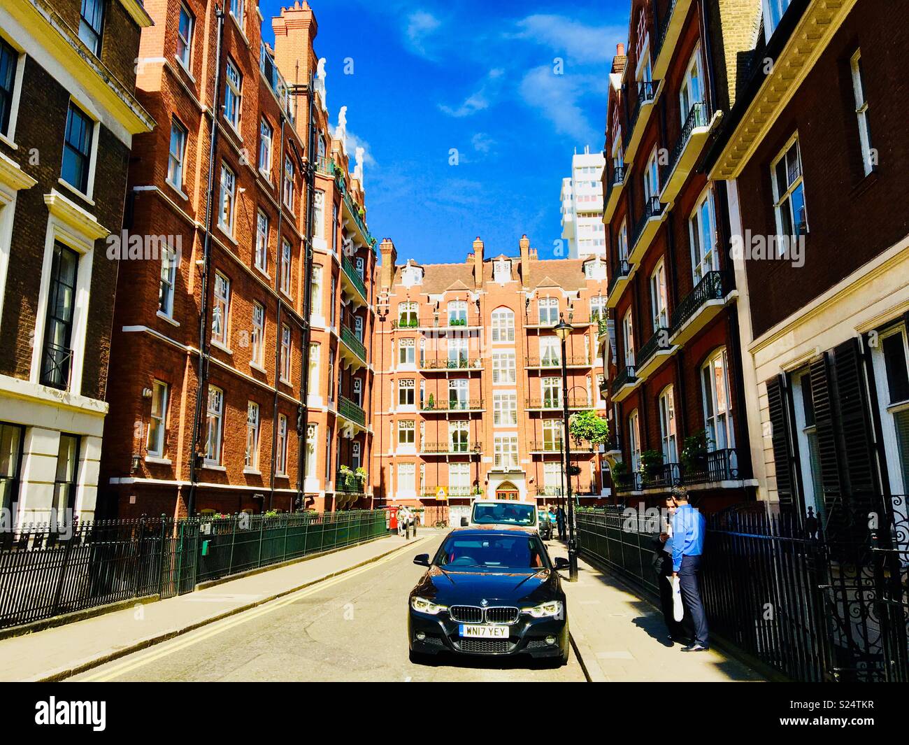 London - Smartphone Captured Stock Image