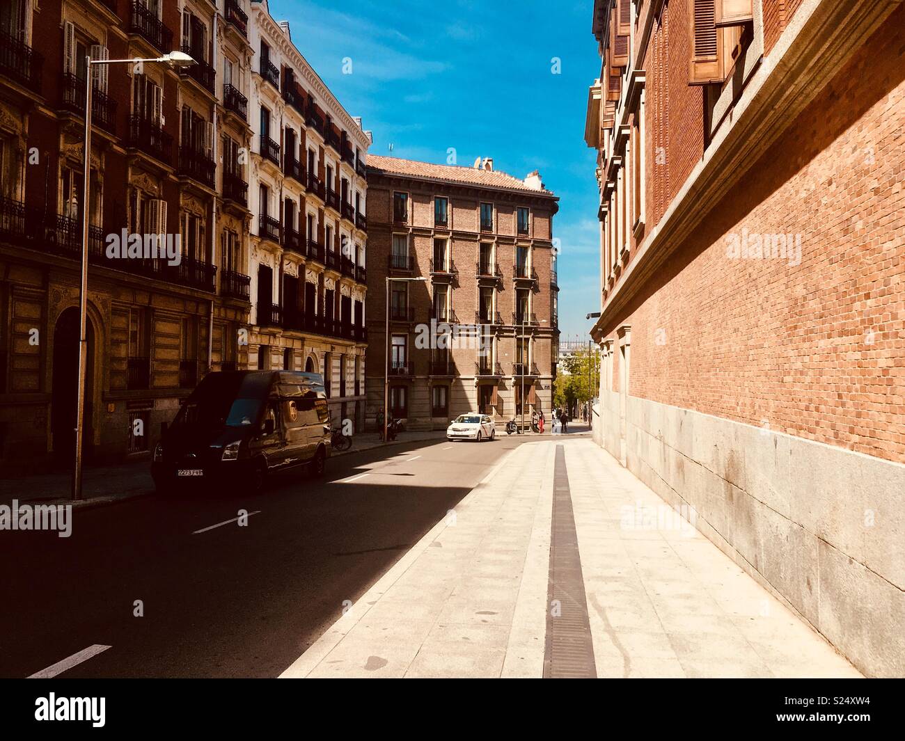 Madrid - Smartphone Captured Stock Image
