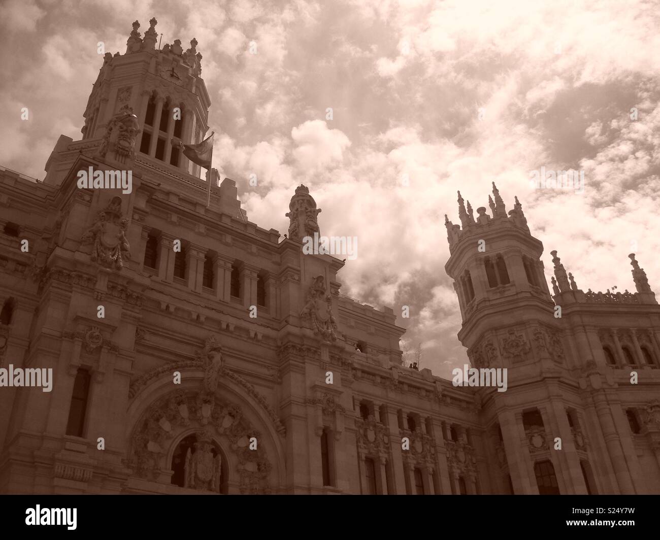 European architecture - Smartphone Captured Stock Image