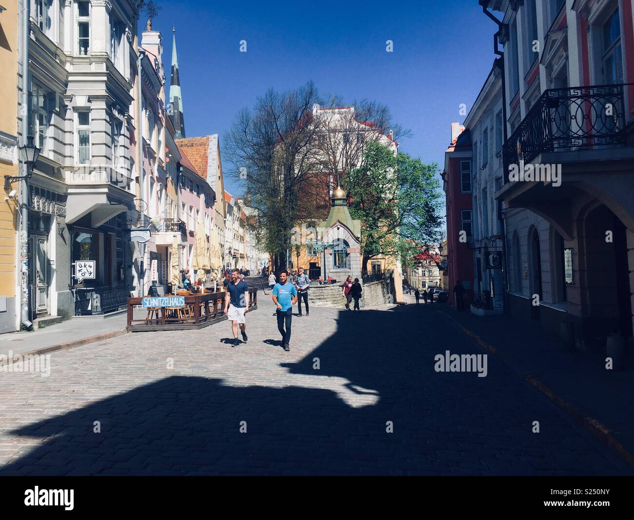 Tallin - Smartphone Captured Stock Image