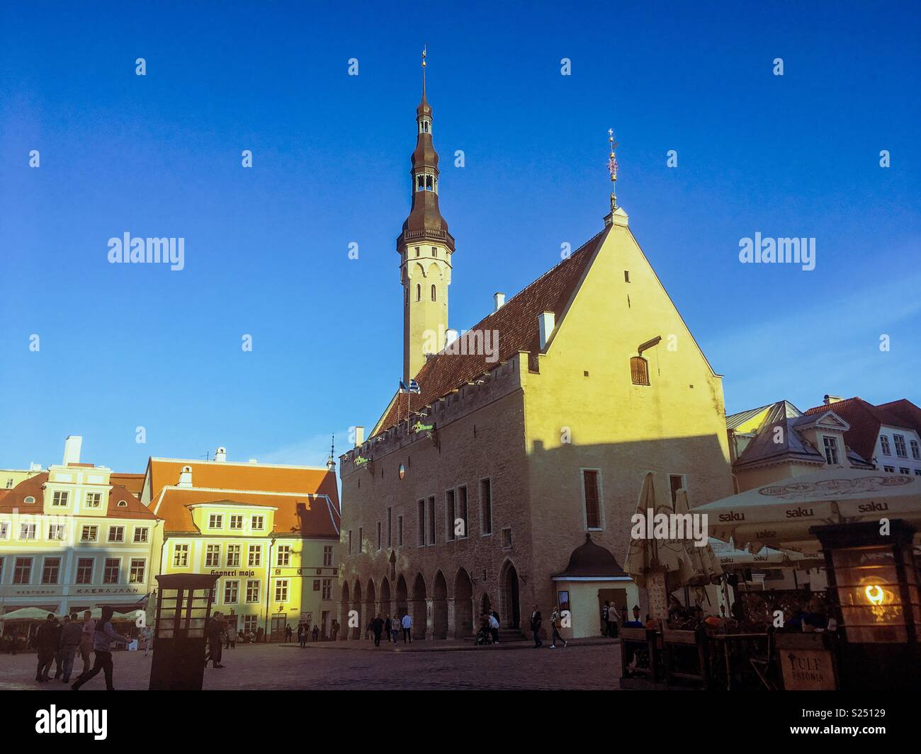 Tallin - Smartphone Captured Stock Image