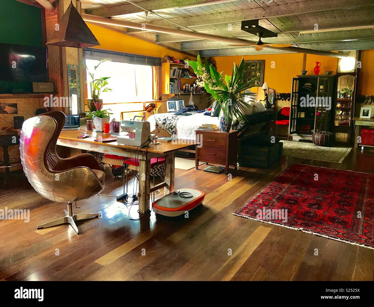 Studio apartment in warehouse Byron bay Australia Stock Photo Alamy