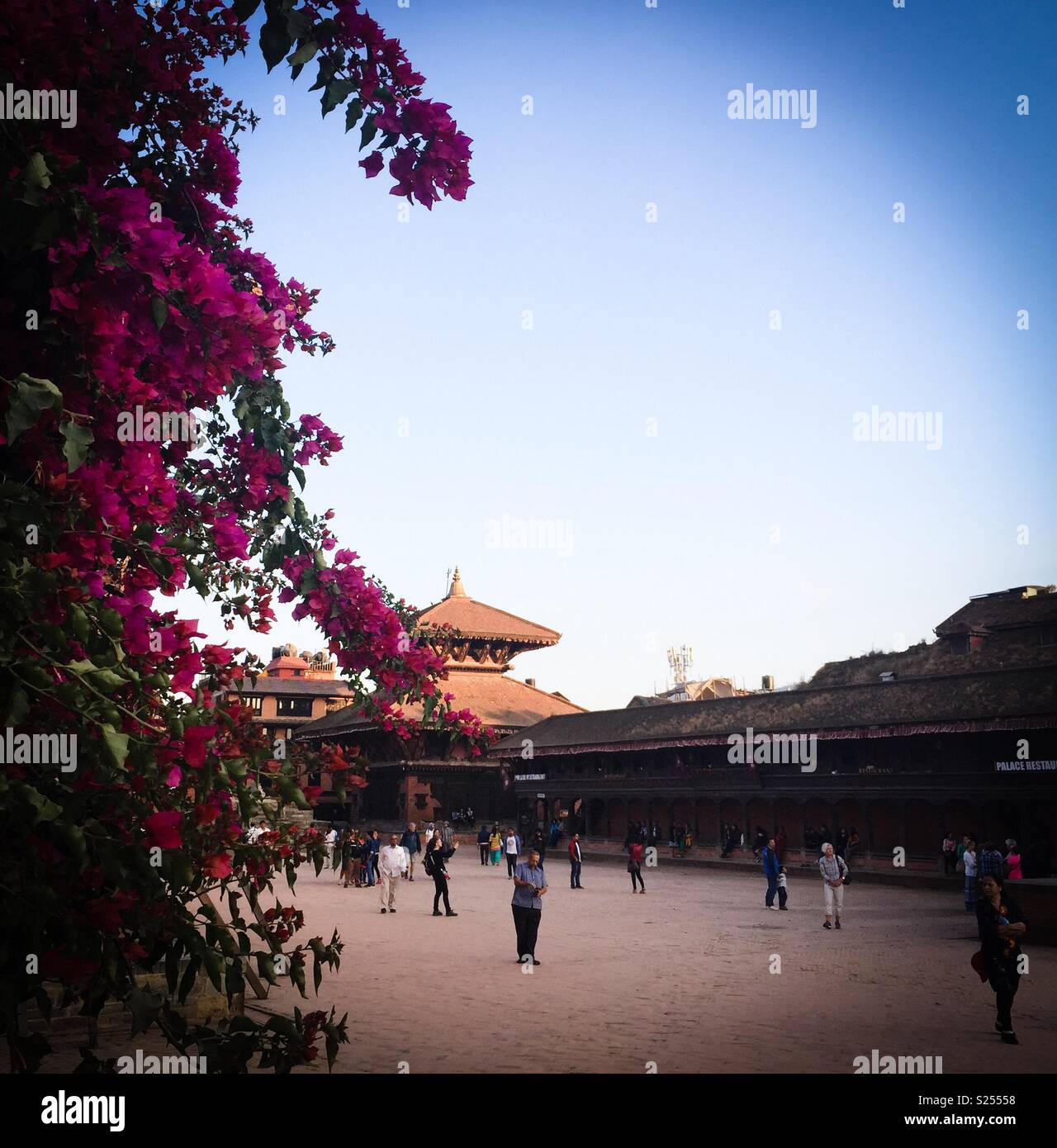 Durbar Square, Bhaktapur, Nepal - Smartphone Captured Stock Image