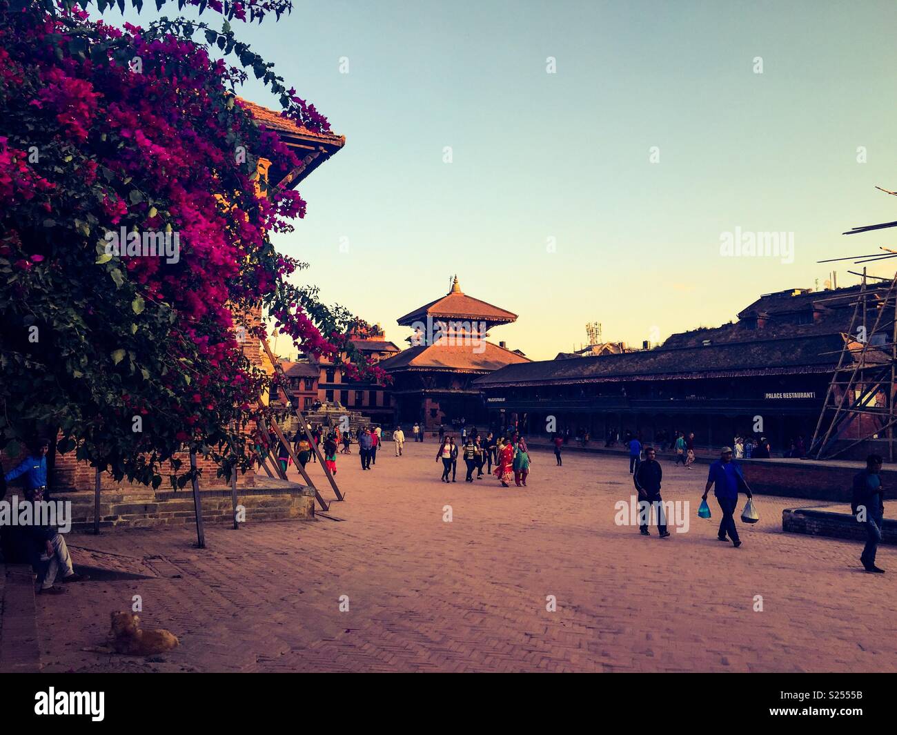 Durbar Square, Bhaktapur, Nepal - Smartphone Captured Stock Image