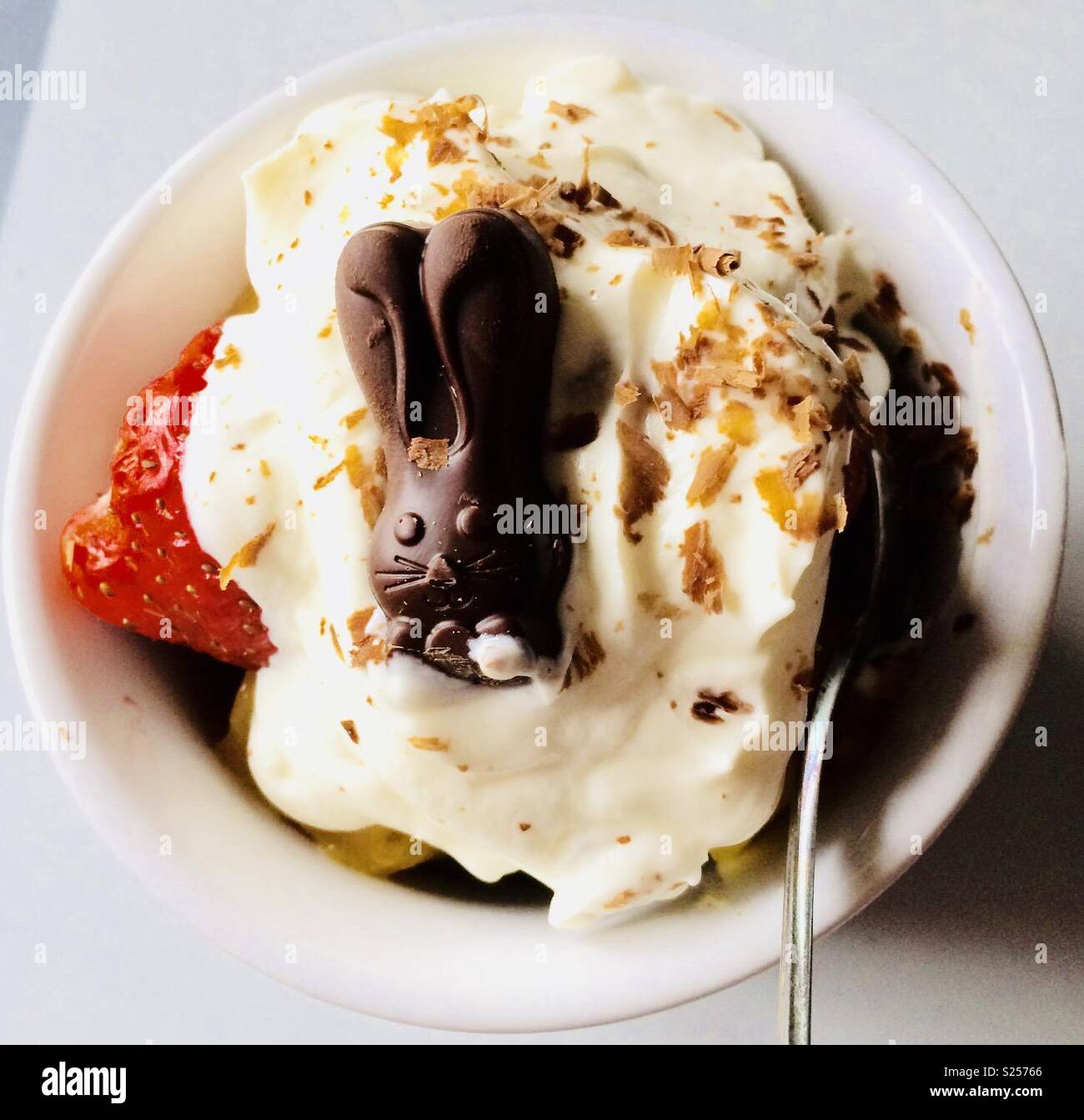 Easter Pudding - Smartphone Captured Stock Image