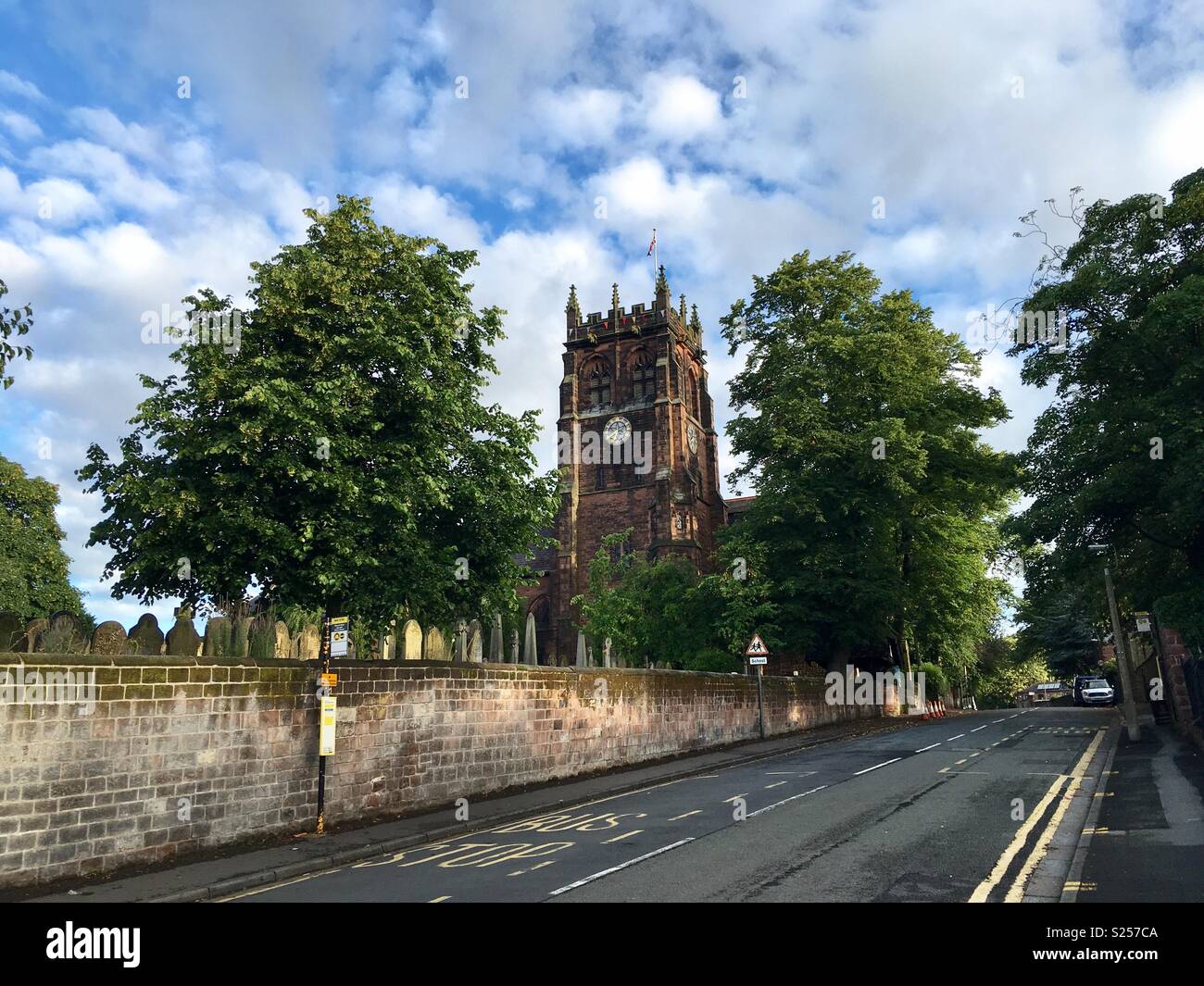 St. Peter’s church Woolton Liverpool Stock Photo