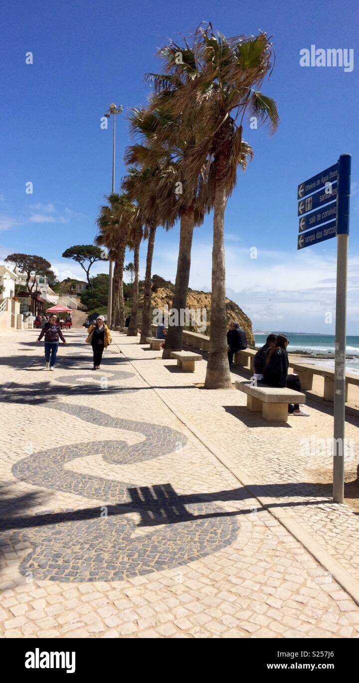 Olhos D'agua seafront Stock Photo